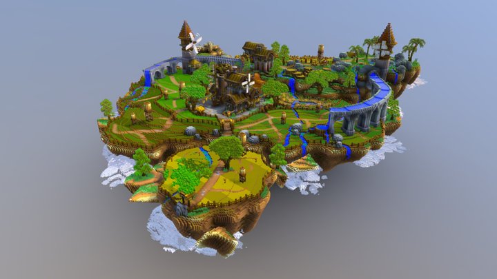 Hypixel 3D models - Sketchfab