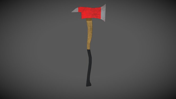 fire Axe 3d model 3D Model