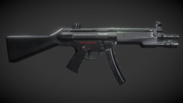 Mp5 3D Model
