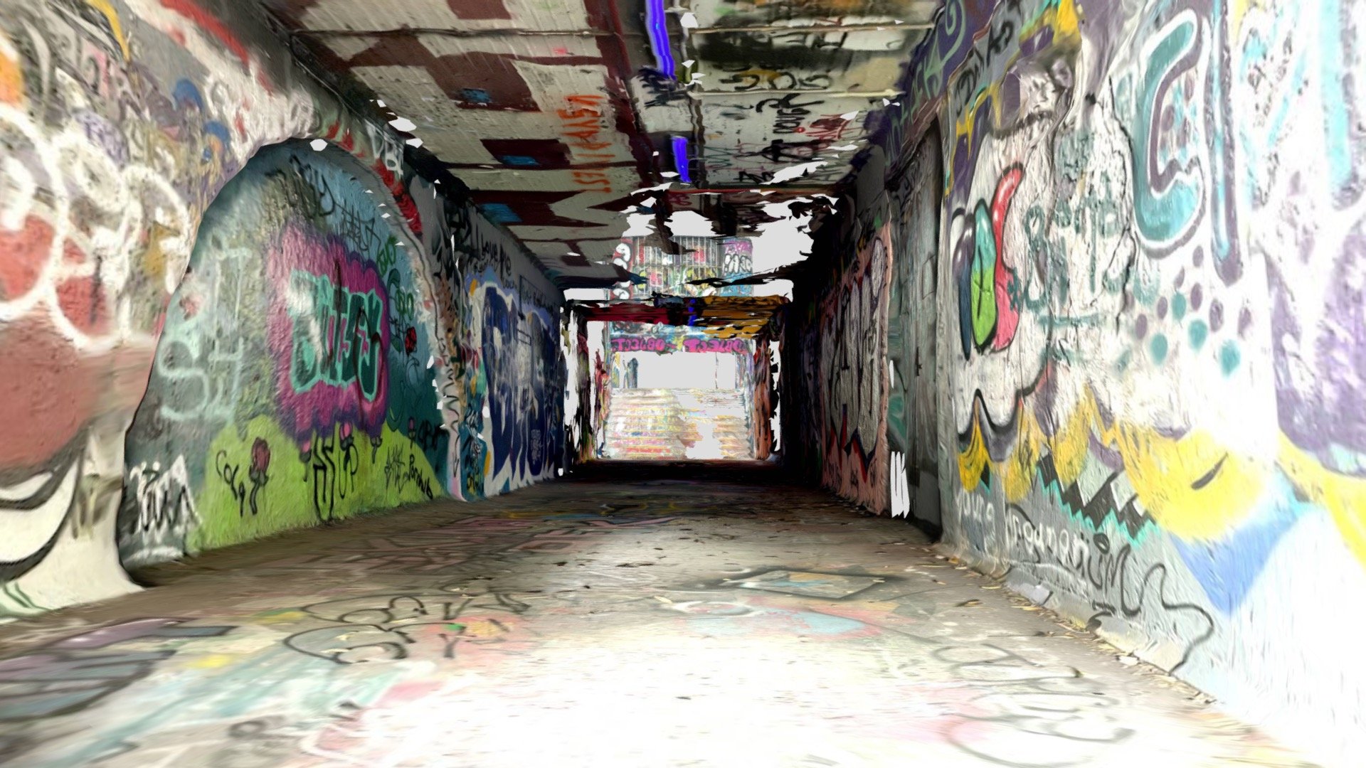 Graffiti Tunnel - University of Sydney