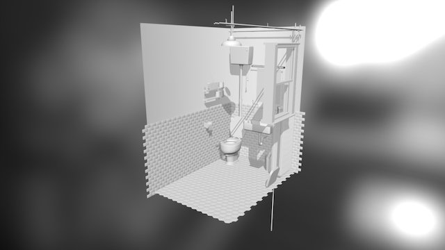 WC/Bathroom model 3D Model