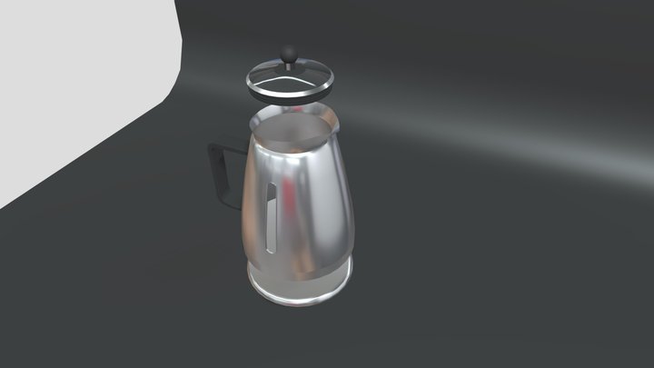 Electric Kettle 3D Model