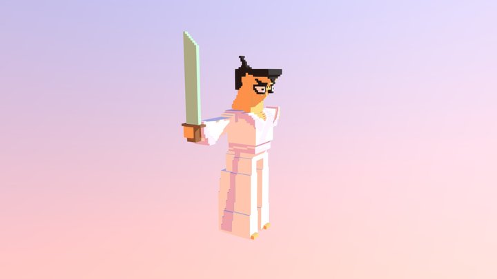 Samurai Jack 3D Model