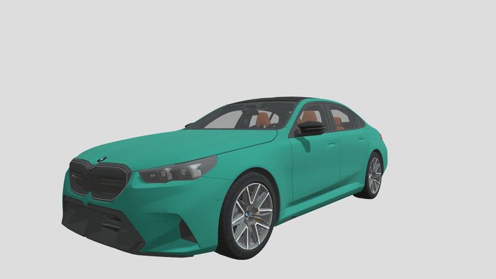 2024 BMW M5 – Kostenloses 3D-Modell STL