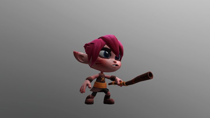Lily Aggro 3D Model
