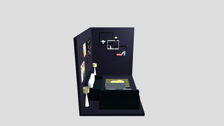 Livingroom 3D Model