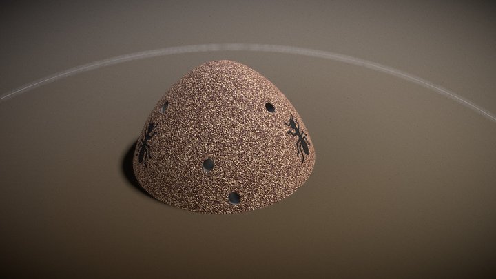 EPDM 3D Anthill (L3-01A-20) 3D Model