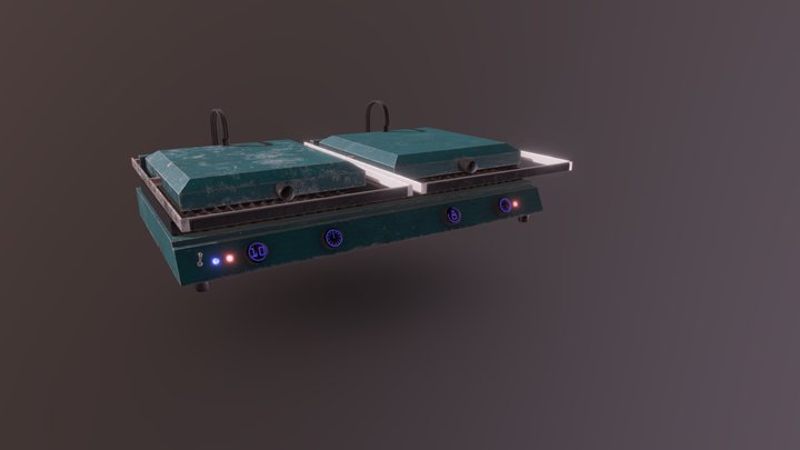 Sandwhich Grill 3D Model