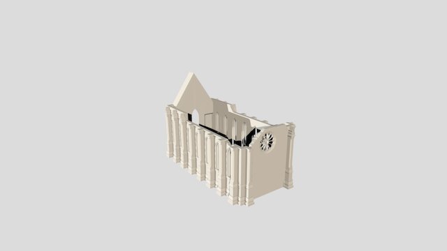 Welsh Baptist Church-Sir Charles Barry 3D Model