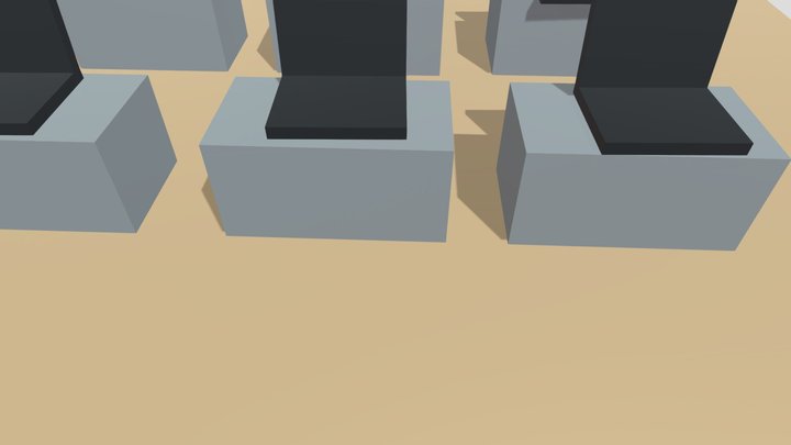 Classroom 3D Model