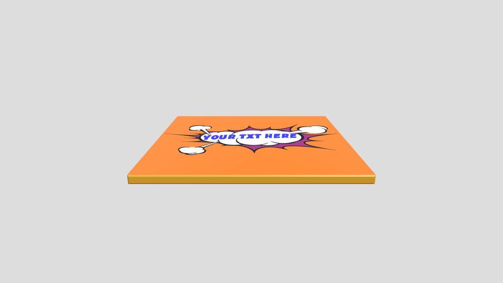 Explosion Speech Bubble Procedural