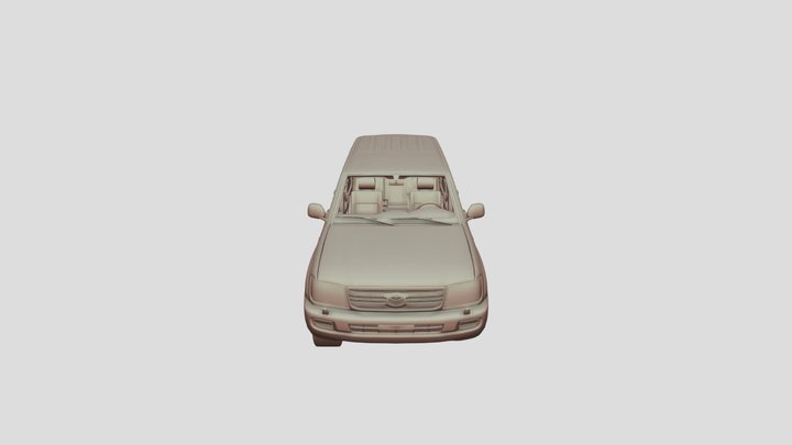 Land cruiser 105 3D Model