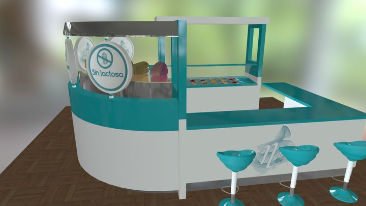 Yogurteria 3D Model