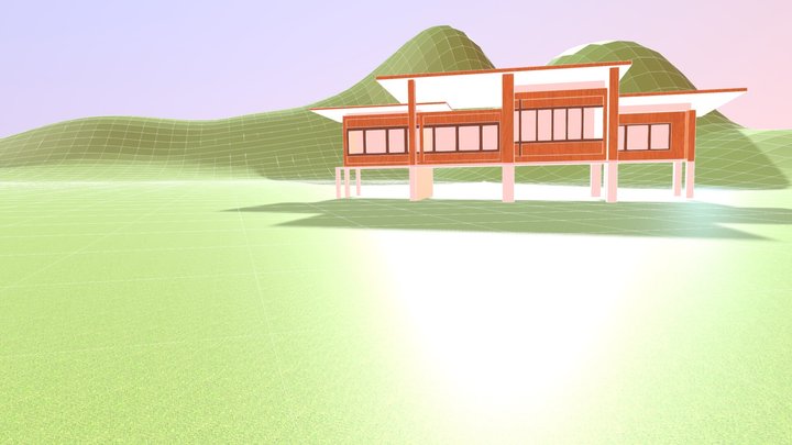 บ้านปลายนา 3D Model