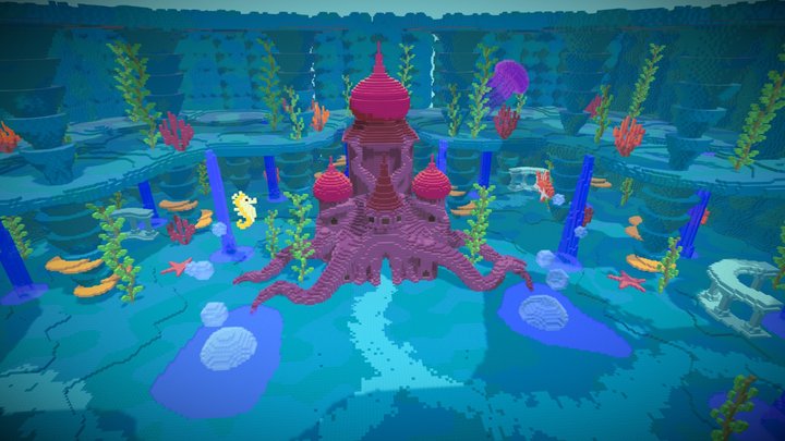 Water Dungeon 3D Model