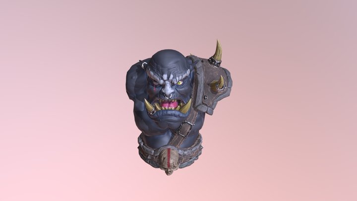 Black Orc 3D Model
