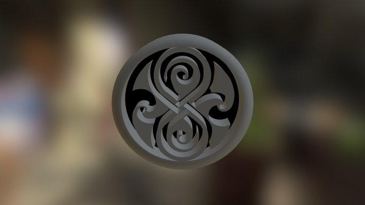 Seal of Rassilon Final 3D Model