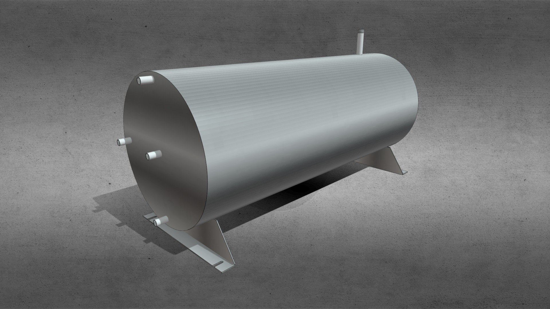 Bazin inox Ionel C. Download Free 3D model by Naidar InoxArt
