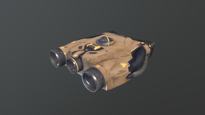 Binoculars_Hero Assit 3D Model