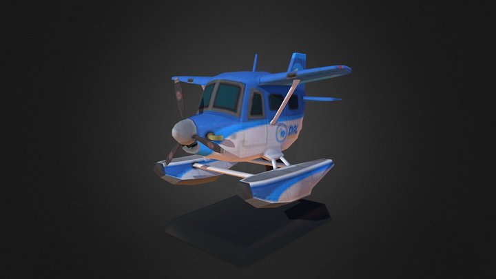 Animal Crossing New Horizons DAL Model Plane
