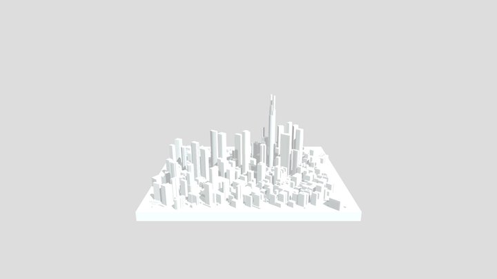 Downtown Los Angeles 3D Model