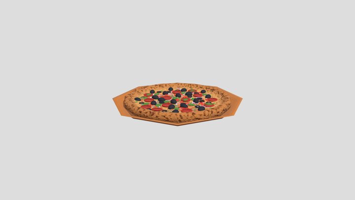 Pizza 3D Model
