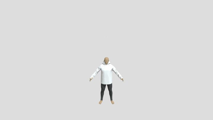 hoodie final (2) 3D Model