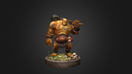Ogre 01 3D Model