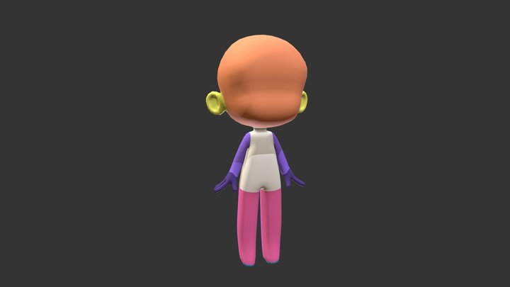 Chibi Model 3D Model