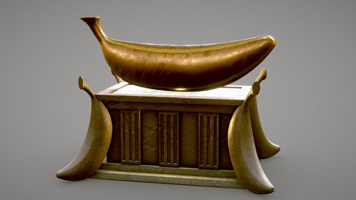 Banana Altar 3D Model