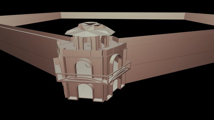 Muralla 3D Model