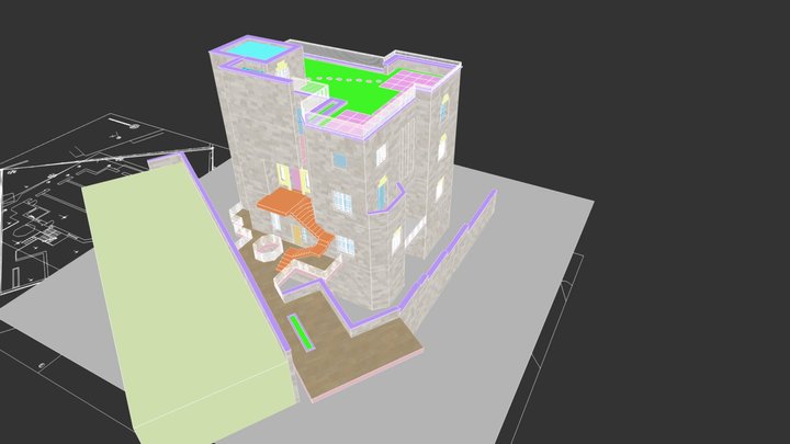 marcus 13 no elevator 3D Model