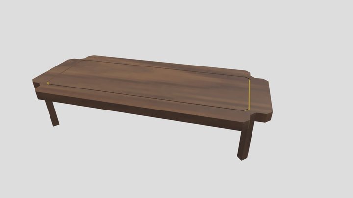 Conference Table 3D Model