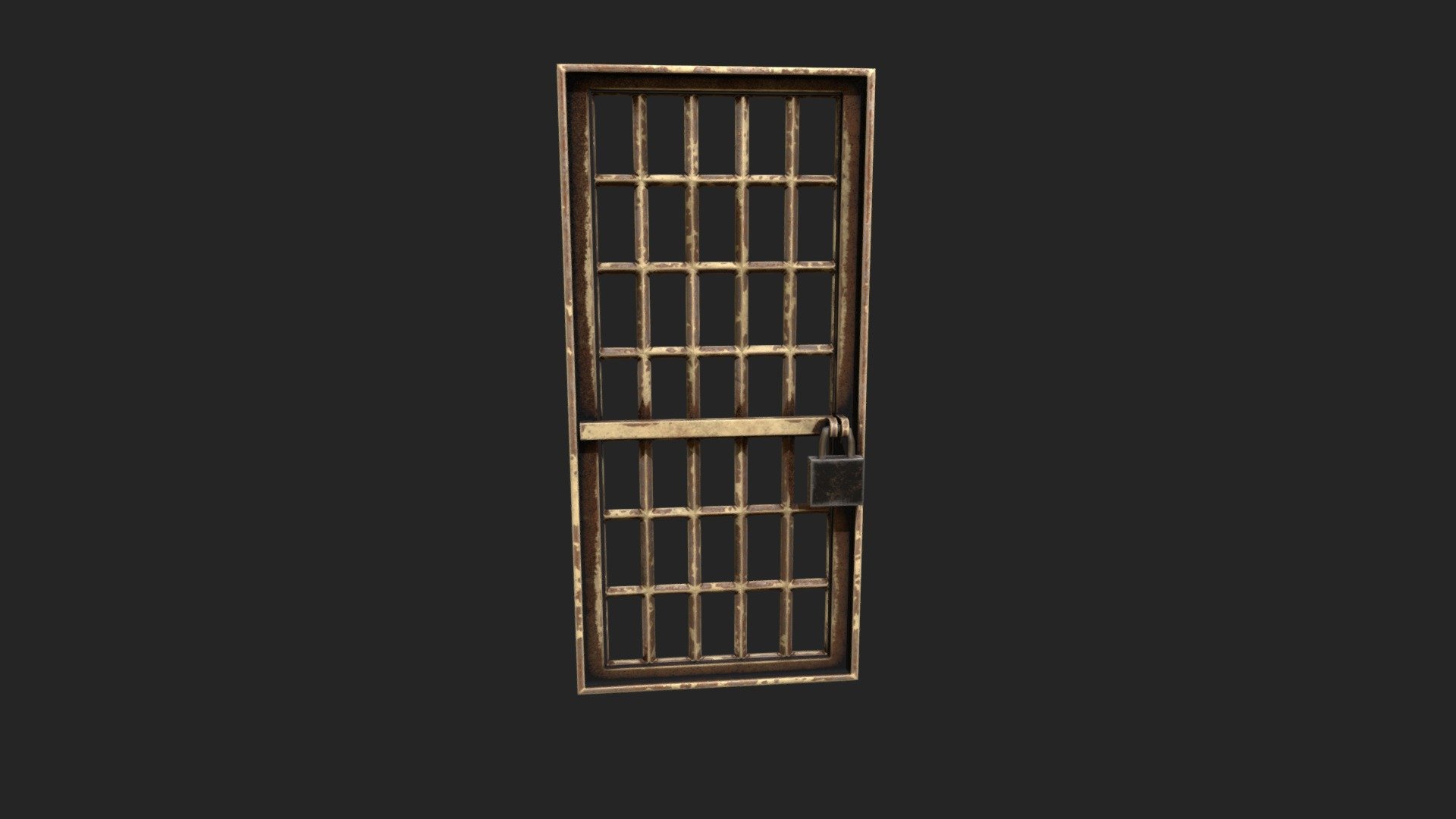 Prison door - Buy Royalty Free 3D model by olgabots (@olgabots1 ...