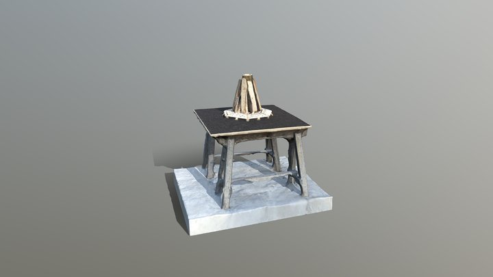 BAK Köhlermodell Schritt 6 Keil 3D Model