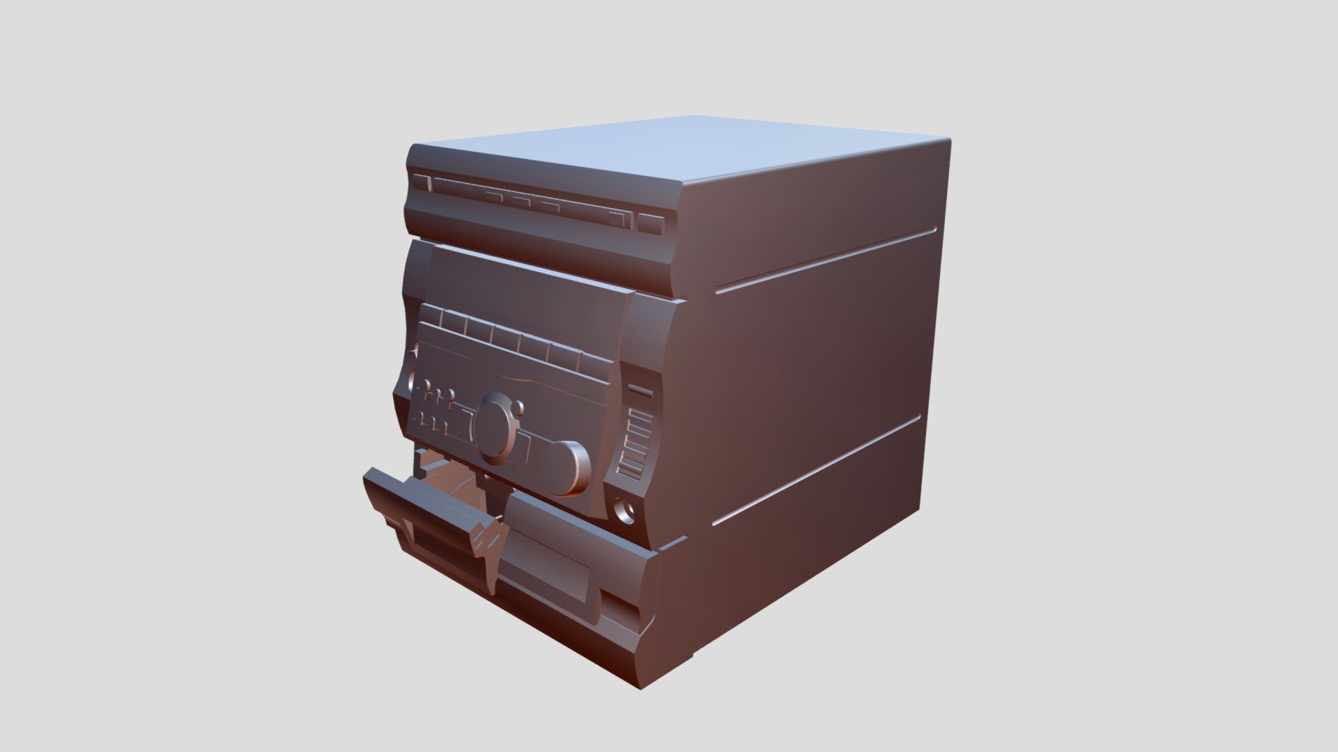Music system - Download Free 3D model by Lite (@L1kePotato) [3f2cf85 ...