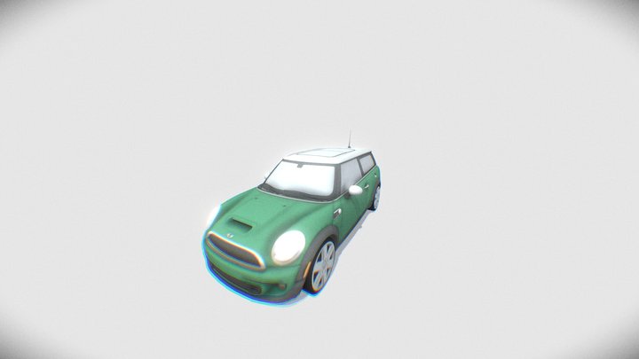 MINI+COOPER+3+PORTE 3D Model