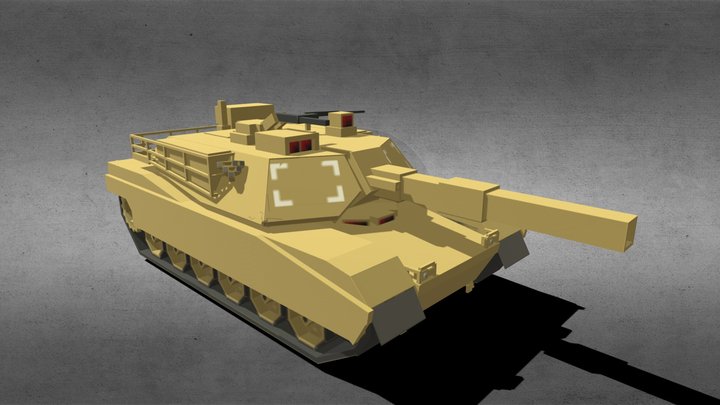 M1_Abrams 3D Model