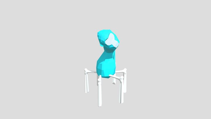 clouds_gorilla_horror_baja_blast (1) 3D Model