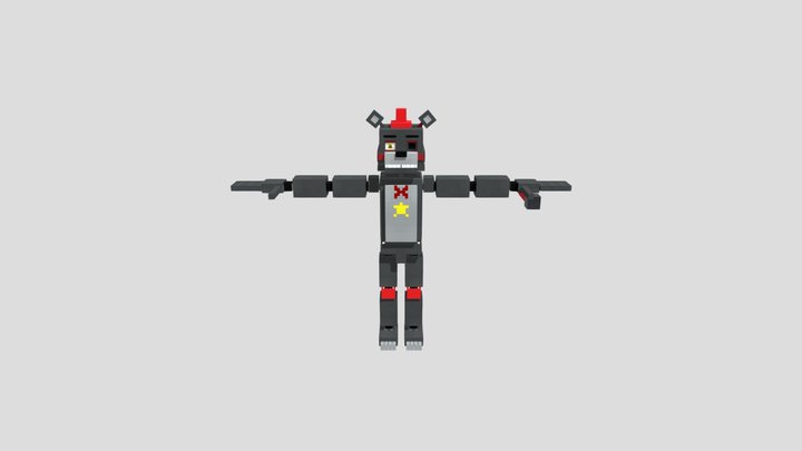 Lefty  fnaf 6 enchantedmob 3D Model