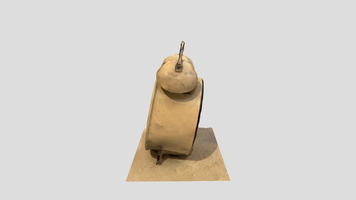 Modern looking clock 3D Model