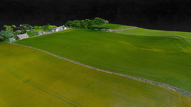 Field - Aberdeenshire - Topsoil Erosion - Farm 3D Model