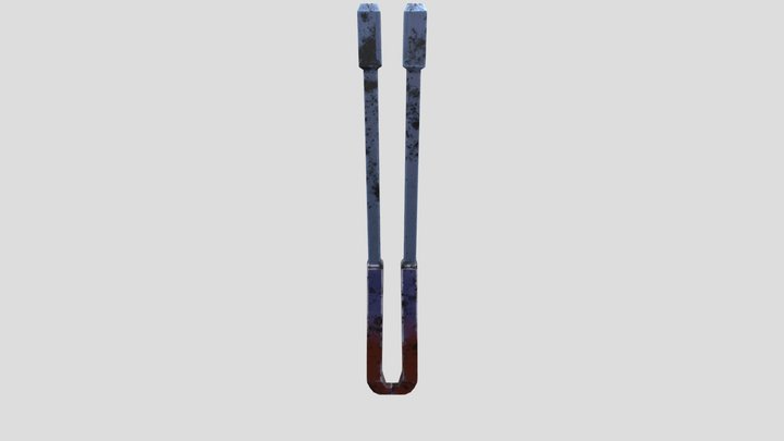 Tool_Tongs_UVS_002 3D Model