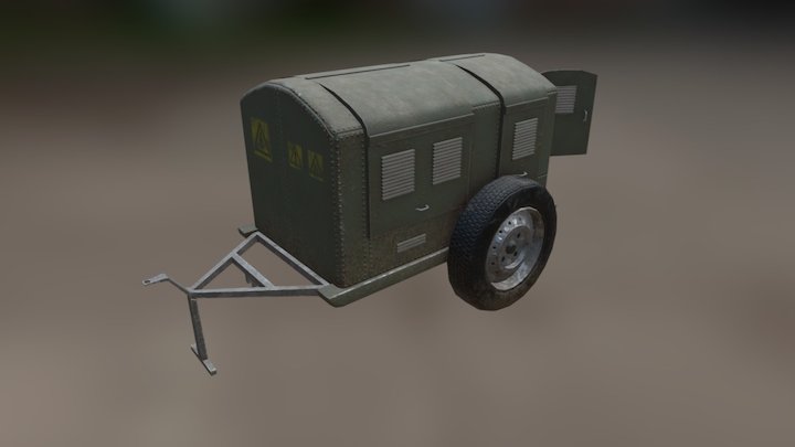 WW2 Generator 3D Model
