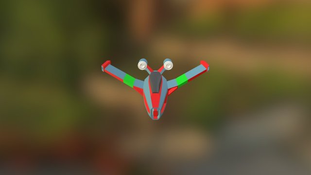 Power Plane 3D Model