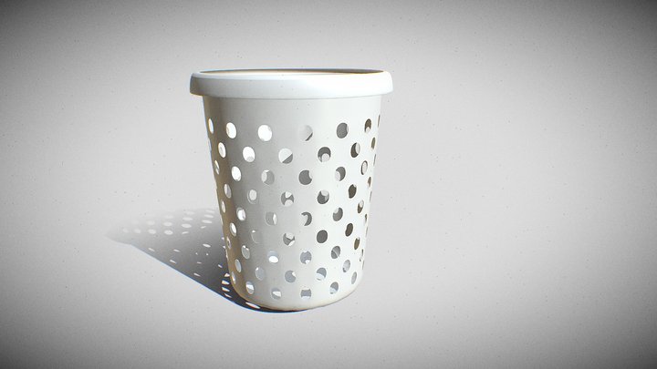 LaundryBasket 3D Model