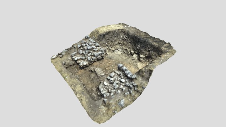 Lovreć, Bošnjakova gradina 3D Model