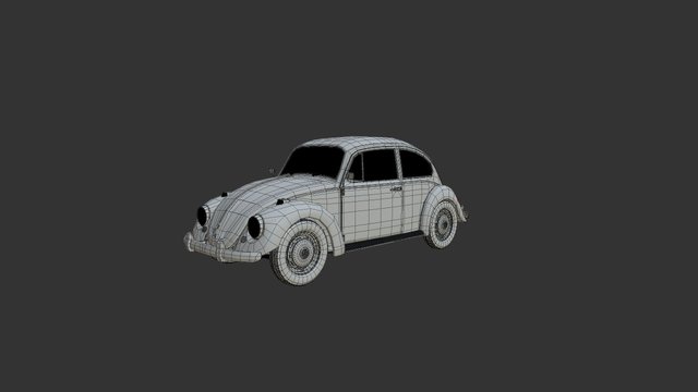 Sketchfab VW Bug Test 3D Model