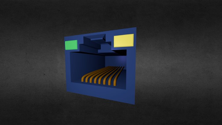 Port Material Test 3D Model