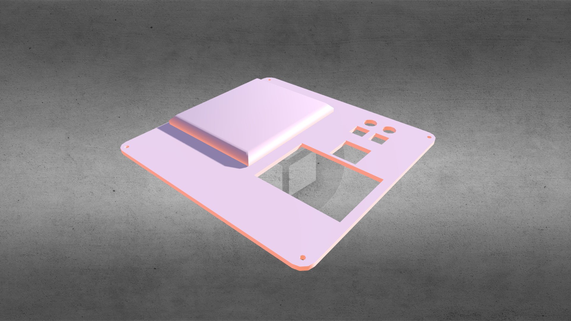 LED Photometer case cover part